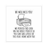 Wegkarte für Coworker oder Boss, lustig gehen Permastempel (Design)