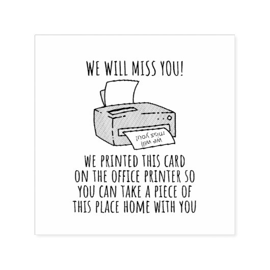 Wegkarte für Coworker oder Boss, lustig gehen Permastempel (Design)