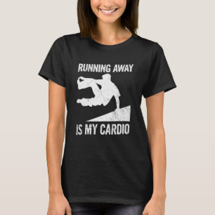 Weglaufen ist mein Cardio für einen Parkour-Expert T-Shirt