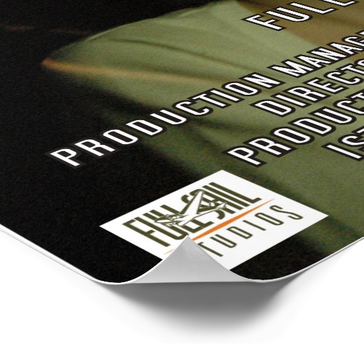 Weglaufen Poster (Ecke)