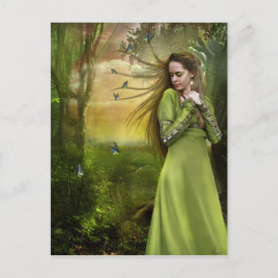 Weglaufen (Postkarte) Postkarte