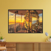 Wegleuchten Leinwanddruck (Insitu (Wohnzimmer))