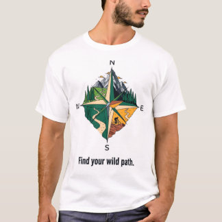 Wegnavigator-Kompass T-Shirt