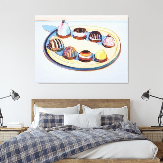 Wegne Thiebaud Leinwanddruck (Insitu (Schlafzimmer))