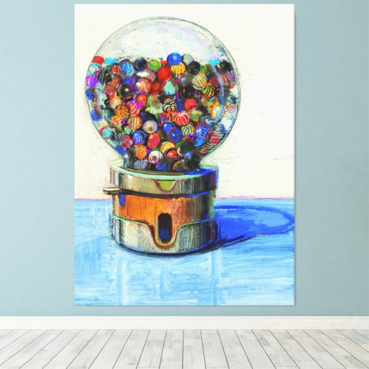 Wegne Thiebaud Leinwanddruck (Insitu (Holzboden))