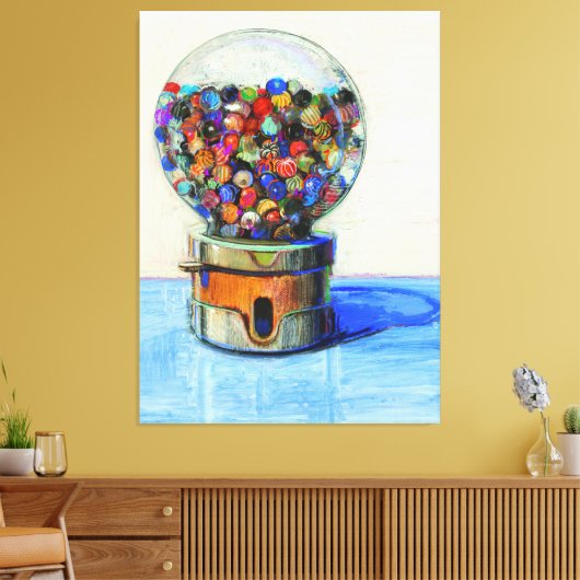 Wegne Thiebaud Leinwanddruck (Insitu (Wohnzimmer))