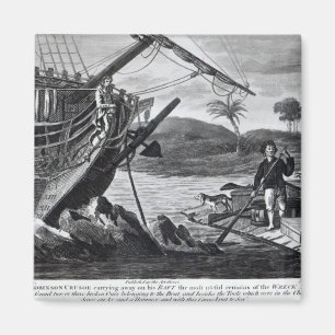 Wegschaffen Robinsons Crusoe Magnet