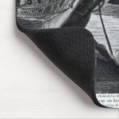 Wegschaffen Robinsons Crusoe Mousepad (Ecke)