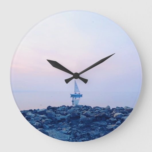 wegsegeln große wanduhr (Vorderseite)