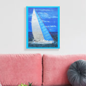 Wegsegeln Leinwanddruck (Insitu (Wohnzimmer))