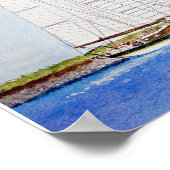 wegsegeln poster (Ecke)