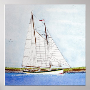 wegsegeln poster