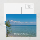 wegsegeln postkarte (Vorne/Hinten)