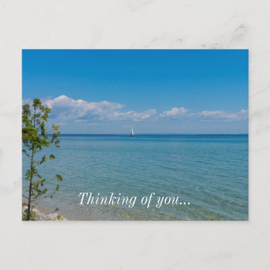 wegsegeln postkarte (Vorderseite)