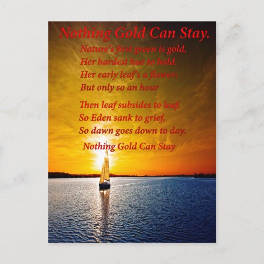 wegsegeln postkarte (Vorderseite)