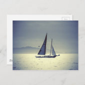 wegsegeln postkarte (Vorne/Hinten)