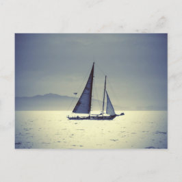 wegsegeln postkarte