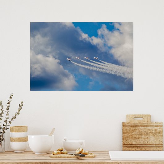 Wegstreben Poster (Küche)