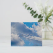 Wegstreben Postkarte (Stehend Vorderseite)