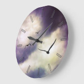 Wegvogel-Wanduhr der Fliege Große Wanduhr (Winkel)