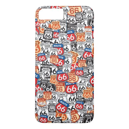 Wegweiser 66 Case-Mate iPhone hülle (Rückseite)