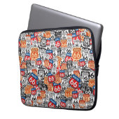 Wegweiser 66 laptopschutzhülle (Vorderseite Links)