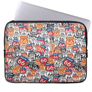 Wegweiser 66 laptopschutzhülle