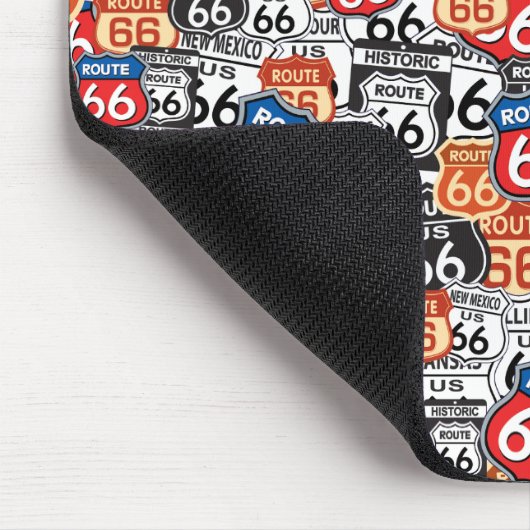 Wegweiser 66 mousepad (Ecke)