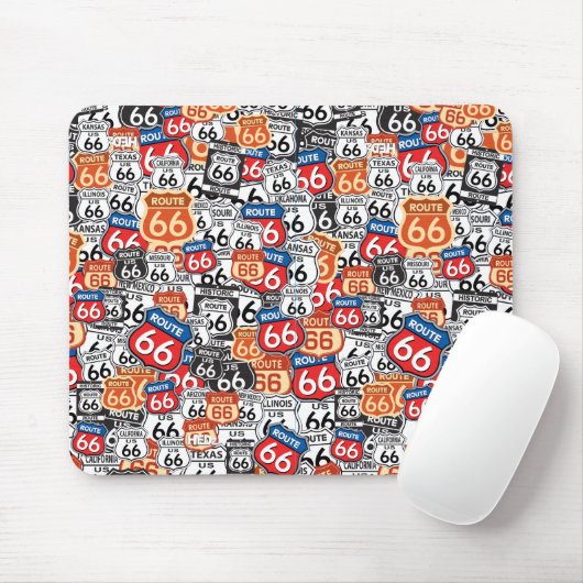 Wegweiser 66 mousepad (Mit Mouse)