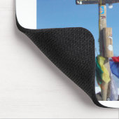 Wegweiser auf dem Gipfel von Kilimanjaro kenya Mousepad (Ecke)