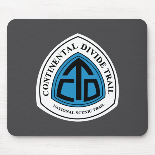 Wegweiser Continental Divide Trail USA _1 Mousepad (Vorne)