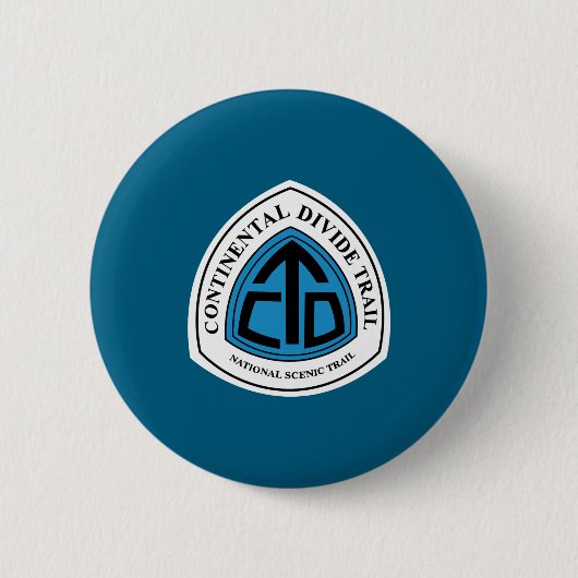 Wegweiser Continental Divide Trail USA Button (Vorderseite)