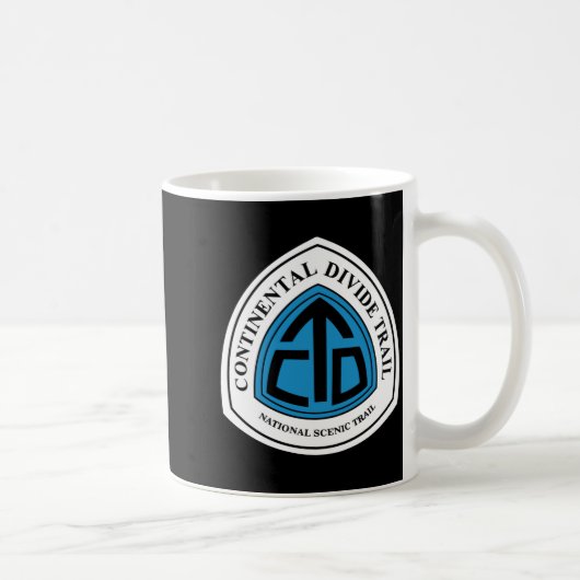 Wegweiser Continental Divide Trail USA Kaffeetasse (Rechts)