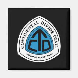 Wegweiser des Continental Divide Trail USA _1 Magnet