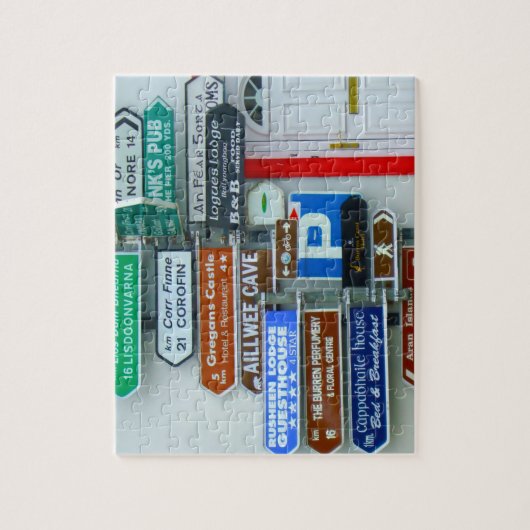 Wegweiser für Irland Puzzle (Vertikal)