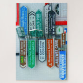 Wegweiser für Irland Puzzle (Vertikal)