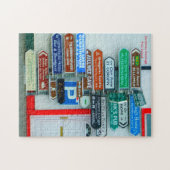 Wegweiser in Irland Jigsaw Puzzle (Horizontal)