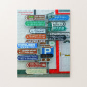 Wegweiser in Irland Jigsaw Puzzle (Vertikal)