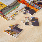 Wegweiser in Madrid. Puzzle (Seite)