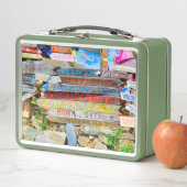 Wegweiser Metall Brotdose (Beispiel)