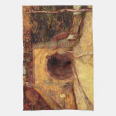 Wegweiser mit der U-Bahn Viadukt von Vincent van G Geschirrtuch (Vertikal)