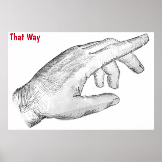 Wegweiser Poster (Vorne)