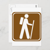 Wegweiser Postkarte (Vorne/Hinten)