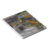 Wegweiser Rum Point Grand Cayman Notizblock (angewinkelt)