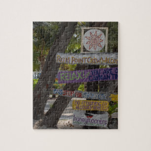 Wegweiser Rum Point Grand Cayman Puzzle