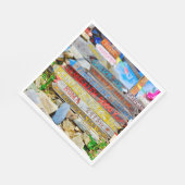 Wegweiser Serviette (Ecke)