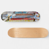 Wegweiser Skateboard (Horizontal)