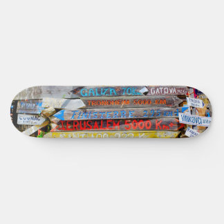 Wegweiser Skateboard
