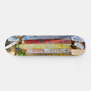 Wegweiser Skateboard