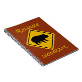 Wegweiser Wombat Notizblock (Rechte Seite)